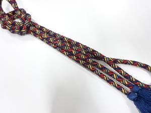 正絹　手組帯締め